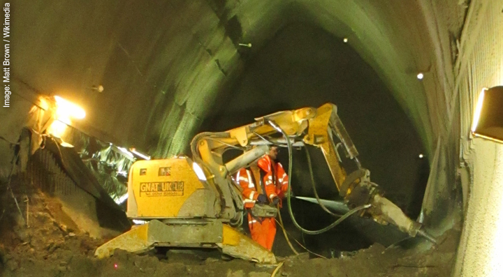 Crossrail tunnel